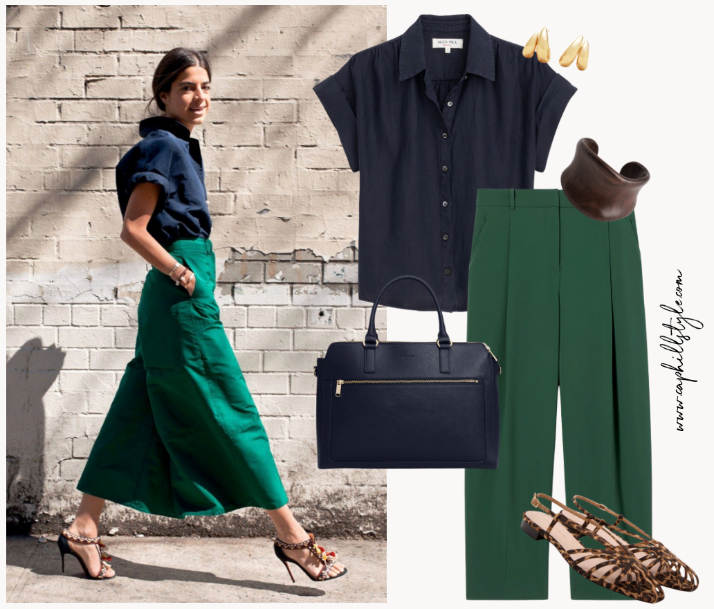 Monday Outfit: Casual Color for Summer